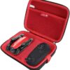 Hermitshell Travel Case for SIMREX X900 Drone Optical Flow Positioning RC Quadcopter (Black+Red)