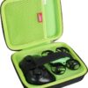 Hermitshell Travel Case for Potensic A20 Mini Drone (Black+Green)
