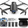 Holy Stone 249g GPS Drone: 4K Camera for Adults, RC FPV Foldable Quadcopter, 3 Batteries