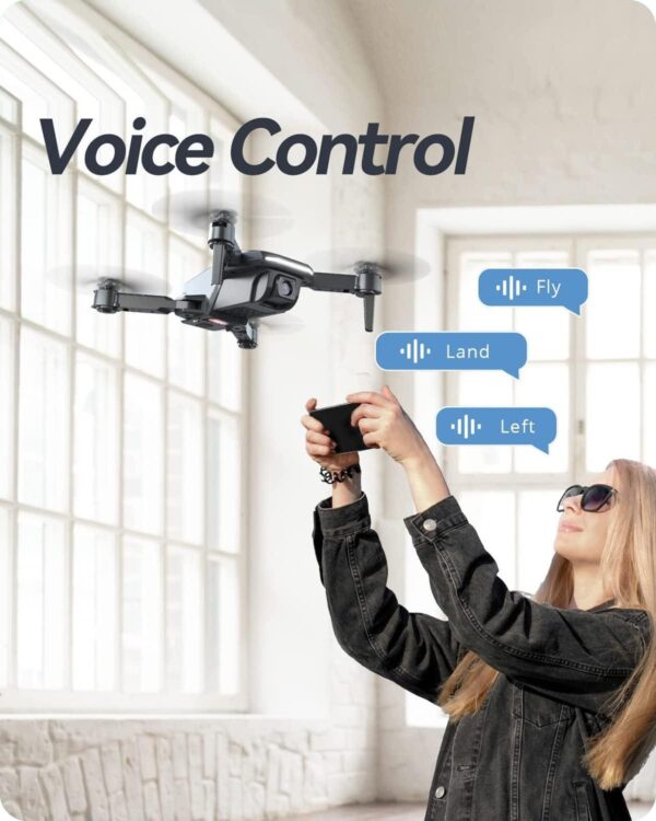 Holy Stone HS430: 1080P HD Camera Drone, WiFi FPV Live Video, Circle Fly, Throw & Go, Toys for Adults Beginners - Image 6