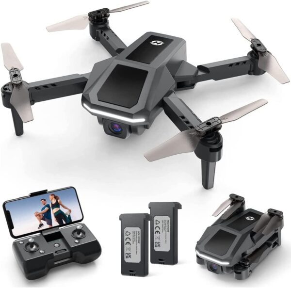 Holy Stone HS430: 1080P HD Camera Drone, WiFi FPV Live Video, Circle Fly, Throw & Go, Toys for Adults Beginners