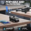 Holy Stone HS430: 1080P HD Camera Drone, WiFi FPV Live Video, Circle Fly, Throw & Go, Toys for Adults Beginners - Image 4