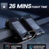 Holy Stone HS430: 1080P HD Camera Drone, WiFi FPV Live Video, Circle Fly, Throw & Go, Toys for Adults Beginners - Image 3