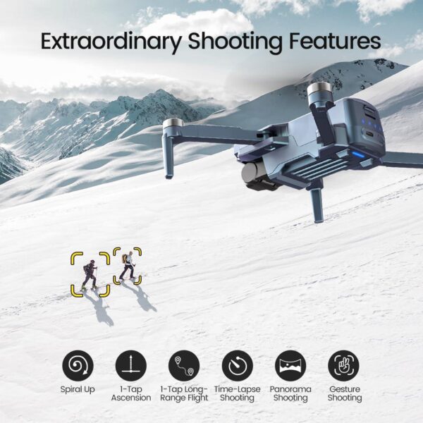 Holy Stone FAA Compliant GPS Drones: 4K Camera Quadcopter for Adults, 249g, No Remote ID, Smart Return - Image 4