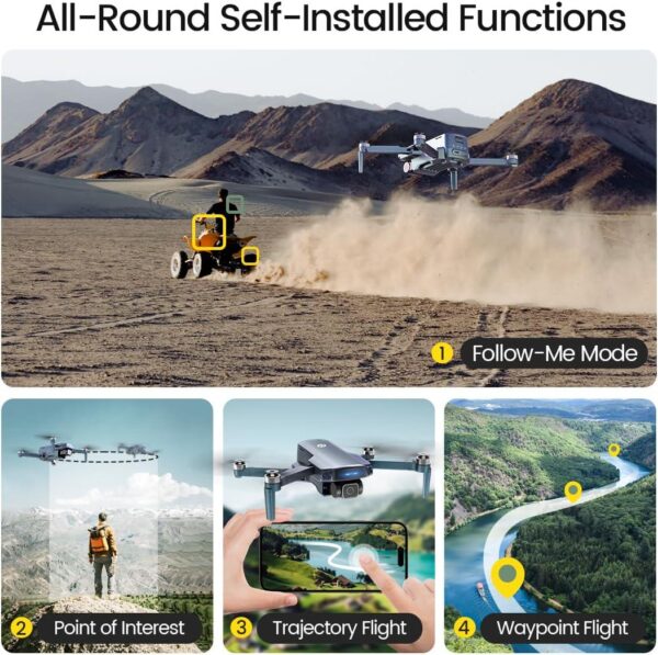 Holy Stone FAA Compliant GPS Drones: 4K Camera Quadcopter for Adults, 249g, No Remote ID, Smart Return - Image 5