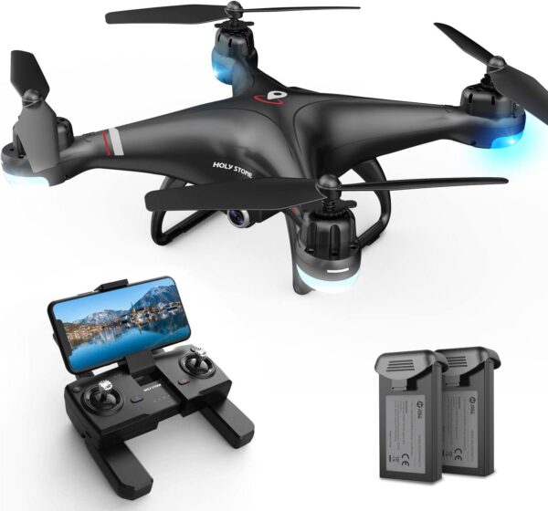 Holy Stone HS110G: GPS Drone with 1080P HD Camera, FPV Live Video, Altitude Hold, Follow Me