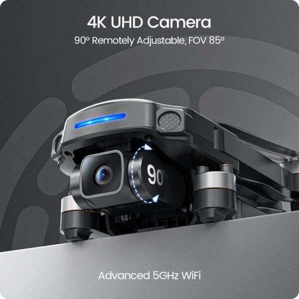 Holy Stone HS360S: GPS Drone with 4K UHD Camera for Beginner Adults, Foldable FPV RC Quadcopter - Image 2