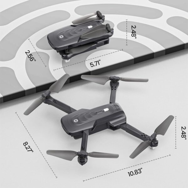 Holy Stone HS175D: GPS Drone with 4K Camera for Adults, Auto Return, Follow Me, Brushless Motor - Image 9
