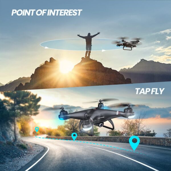 Holy Stone HS110G: GPS Drone with 1080P HD Camera, FPV Live Video, Altitude Hold, Follow Me - Image 6