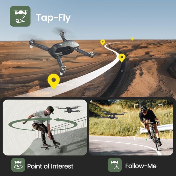 Holy Stone HS175D: GPS Drone with 4K Camera for Adults, Auto Return, Follow Me, Brushless Motor - Image 6