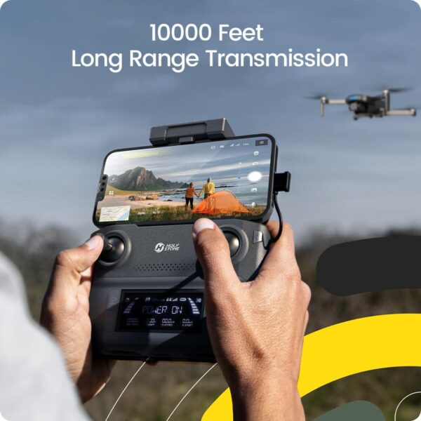 Holy Stone HS360S: GPS Drone with 4K UHD Camera for Beginner Adults, Foldable FPV RC Quadcopter - Image 4