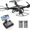 Holy Stone HS110D: FPV RC Drone with 1080P HD Camera, WiFi, Gravity Sensor, 2 Batteries