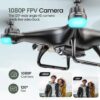 Holy Stone HS110D: FPV RC Drone with 1080P HD Camera, WiFi, Gravity Sensor, 2 Batteries - Image 2