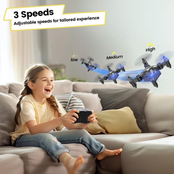 Holy Stone HS190: Mini Drone for Kids with One-Key Takeoff/Landing, 3D Flips, Auto Hovering - Image 5