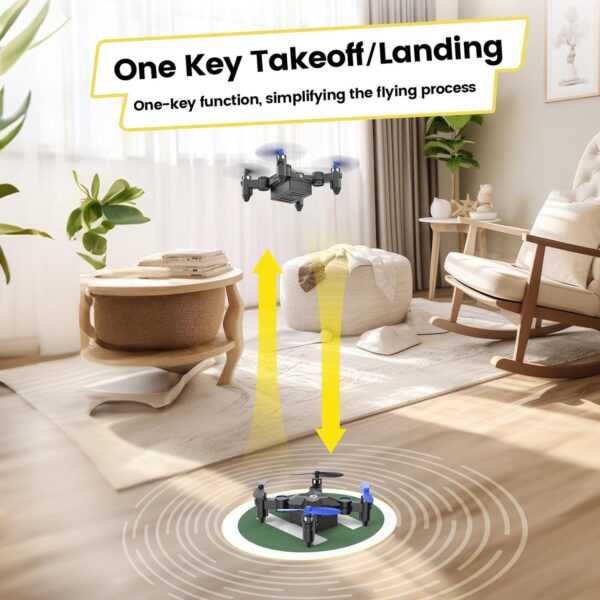 Holy Stone HS190: Mini Drone for Kids with One-Key Takeoff/Landing, 3D Flips, Auto Hovering - Image 2