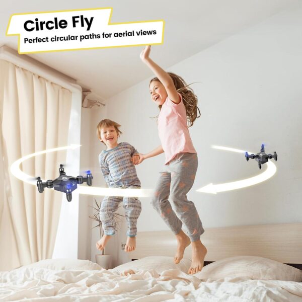 Holy Stone HS190: Mini Drone for Kids with One-Key Takeoff/Landing, 3D Flips, Auto Hovering - Image 4
