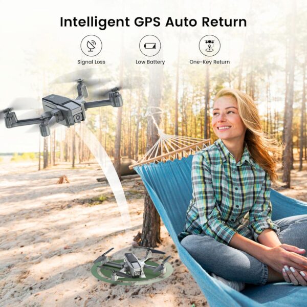 Holy Stone HS440D: 4K UHD Camera Drone for Adults, GPS, Auto Return, Follow Me, Waypoints - Image 4