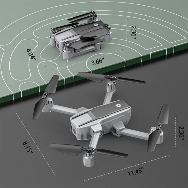 Holy Stone HS440D: 4K UHD Camera Drone for Adults, GPS, Auto Return, Follow Me, Waypoints - Image 7