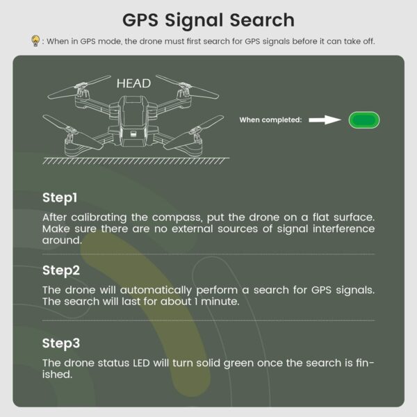 Holy Stone HS440D: 4K UHD Camera Drone for Adults, GPS, Auto Return, Follow Me, Waypoints - Image 6