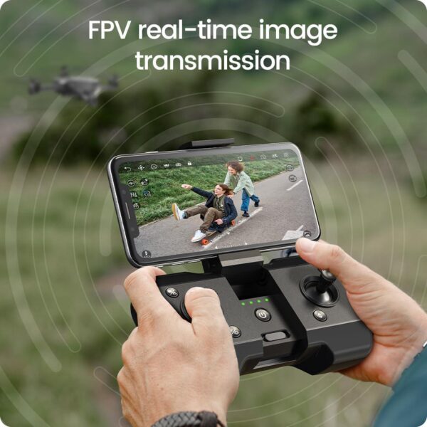 Holy Stone HS440: Foldable FPV Drone with 1080P WiFi Camera for Adult Beginners and Kids, Voice Gesture Control - Image 7