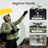 Holy Stone HS440: Foldable FPV Drone with 1080P WiFi Camera for Adult Beginners and Kids, Voice Gesture Control - Image 3