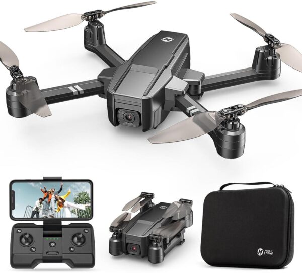 Holy Stone HS440: Foldable FPV Drone with 1080P WiFi Camera for Adult Beginners and Kids, Voice Gesture Control