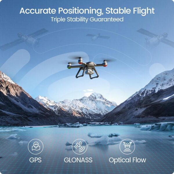 Holy Stone HS700E: FAA Certified Drone with 4K EIS Camera for Adults, GPS RC Quadcopter, FPV 5G WiFi - Image 5