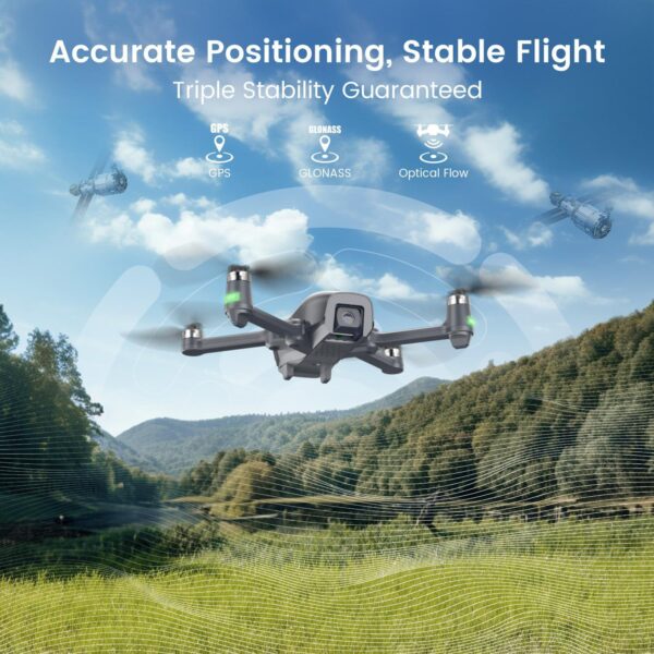 Holy Stone HS710: 4K Camera Drone for Adults, GPS FPV Foldable Quadcopter, Beginners - Image 6