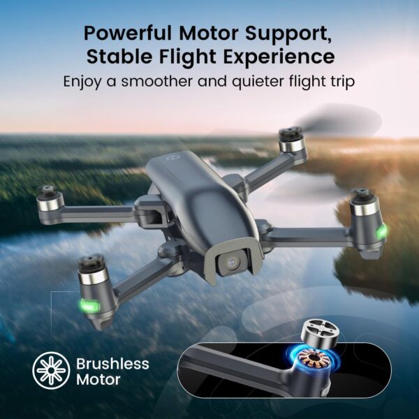 Holy Stone HS710: 4K Camera Drone for Adults, GPS FPV Foldable Quadcopter, Beginners - Image 4