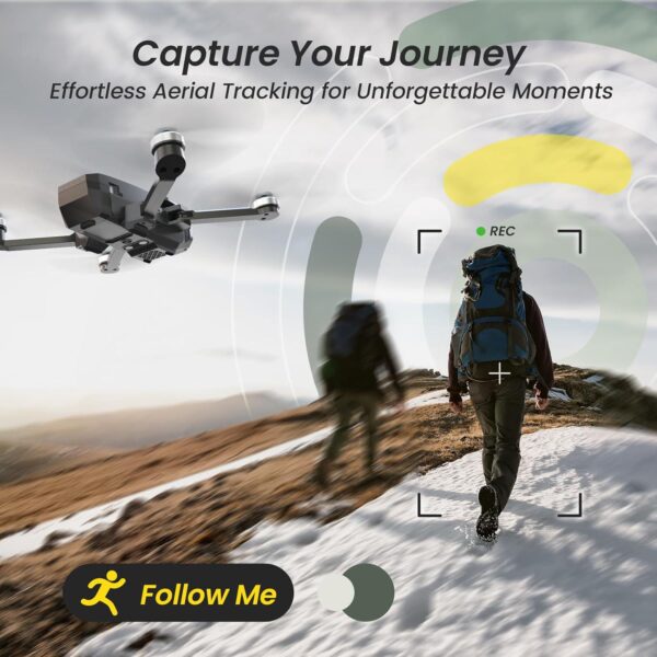 Holy Stone HS720E: 4K Camera Drone for Adults, 2 Batteries, 46 Min Flight, GPS Beginner - Image 6