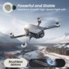 Holy Stone HS720E: 4K Camera Drone for Adults, 2 Batteries, 46 Min Flight, GPS Beginner - Image 2