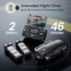 Holy Stone HS720E: 4K Camera Drone for Adults, 2 Batteries, 46 Min Flight, GPS Beginner - Image 5