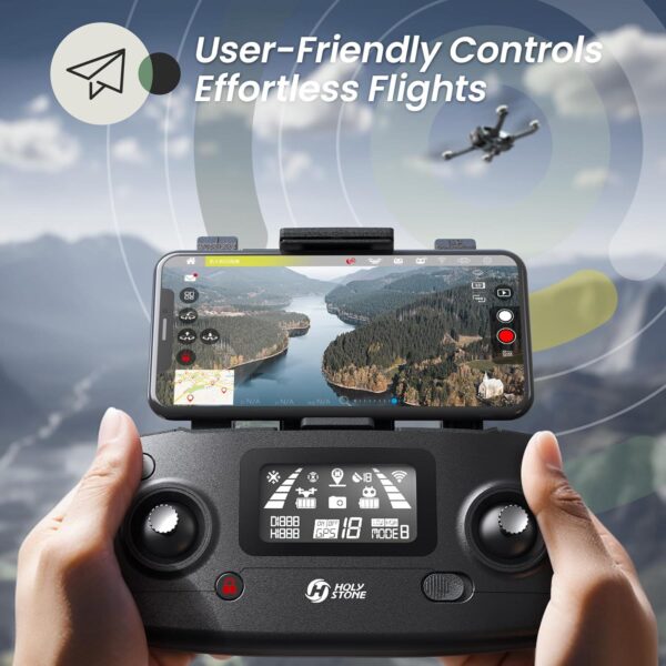 Holy Stone HS720E: 4K Camera Drone for Adults, 2 Batteries, 46 Min Flight, GPS Beginner - Image 3