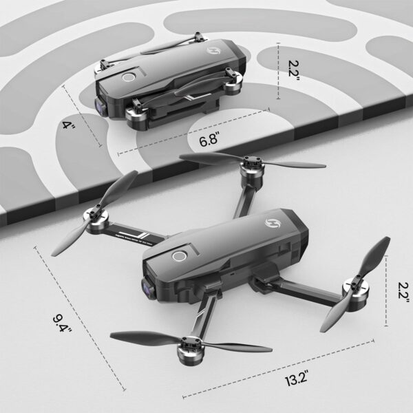 Holy Stone HS720E: 4K Camera Drone for Adults, 2 Batteries, 46 Min Flight, GPS Beginner - Image 9