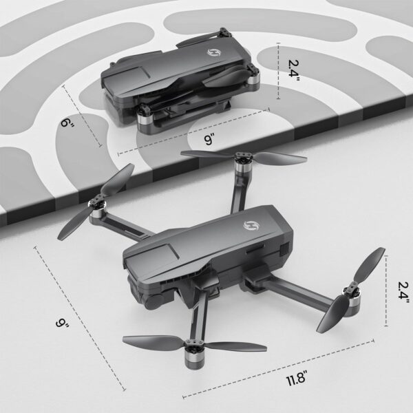 Holy Stone HS720G: 4K Camera Drone for Adults, FAA Compliant, 2-Axis Gimbal, Built-in Remote ID - Image 8
