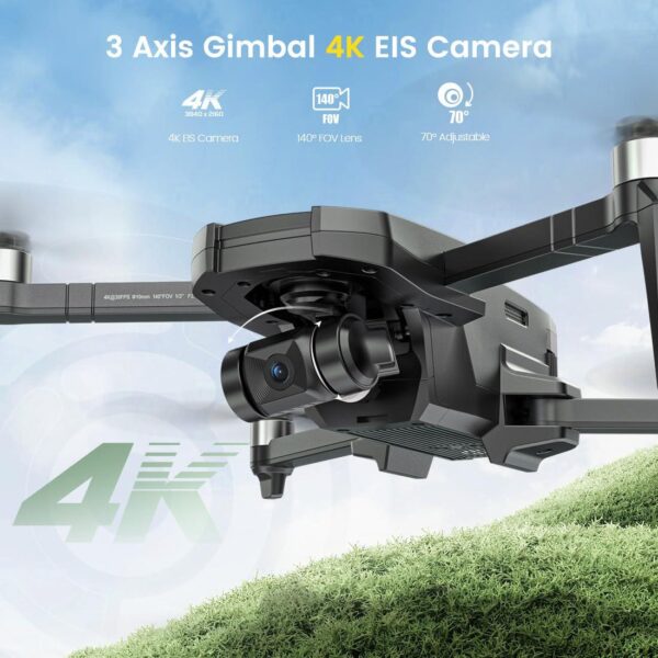 Holy Stone HS720R: 4K Camera Drone for Adults, 3 Batteries, GPS, EIS, 10000 Feet Transmission - Image 2