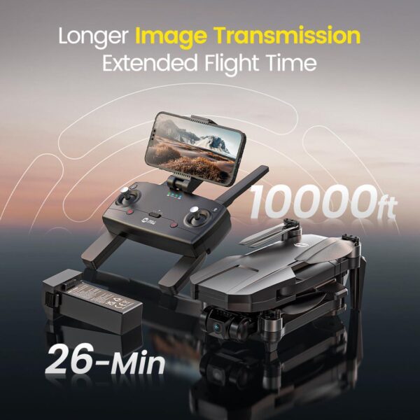 Holy Stone HS720R: 4K EIS Camera Drone for Adults, 3-Axis Gimbal, 10000 Feet Video Transmission - Image 3