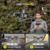 Holy Stone HS720R: 4K EIS Camera Drone for Adults, 3-Axis Gimbal, 10000 Feet Video Transmission - Image 5