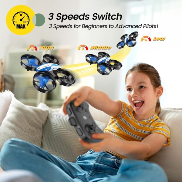 Holy Stone Mini Drone: Nano Quadcopter for Kids and Beginners, Auto Hovering, Headless Mode - Image 5