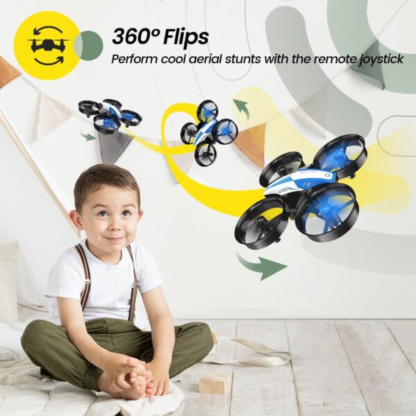 Holy Stone Mini Drone: Nano Quadcopter for Kids and Beginners, Auto Hovering, Headless Mode - Image 4