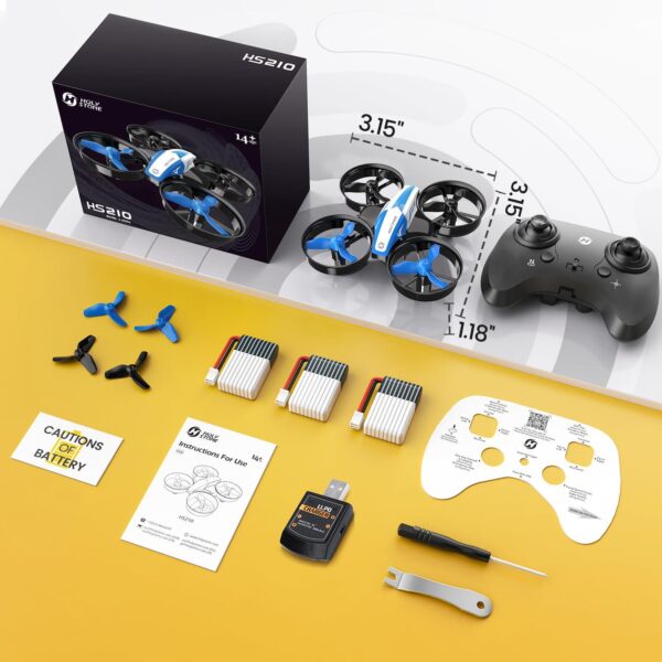 Holy Stone Mini Drone: Nano Quadcopter for Kids and Beginners, Auto Hovering, Headless Mode - Image 8