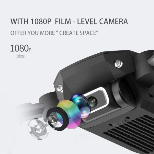 GoolRC LS-MIN Mini Drone: 1080P Camera, 360° Flip, Gesture Control, 3 Batteries, Carry Bag - Image 4