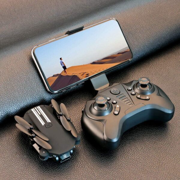GoolRC LS-MIN Mini Drone: 1080P Camera, 360° Flip, Gesture Control, 3 Batteries, Carry Bag - Image 2