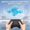 Colorful LED Mini Drone for Kids: Headless Mode, 360 Flips, Altitude Hold, Propeller Protection - Image 5