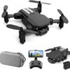 GoolRC LS-MIN Mini Drone: 1080P Camera, 360° Flip, Gesture Control, 3 Batteries, Carry Bag