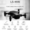 GoolRC LS-MIN Mini Drone: 1080P Camera, 360° Flip, Gesture Control, 3 Batteries, Carry Bag - Image 3