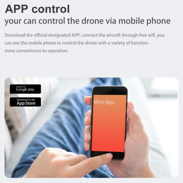 GoolRC LS-MIN Mini Drone: 1080P Camera, 360° Flip, Gesture Control, 3 Batteries, Carry Bag - Image 7