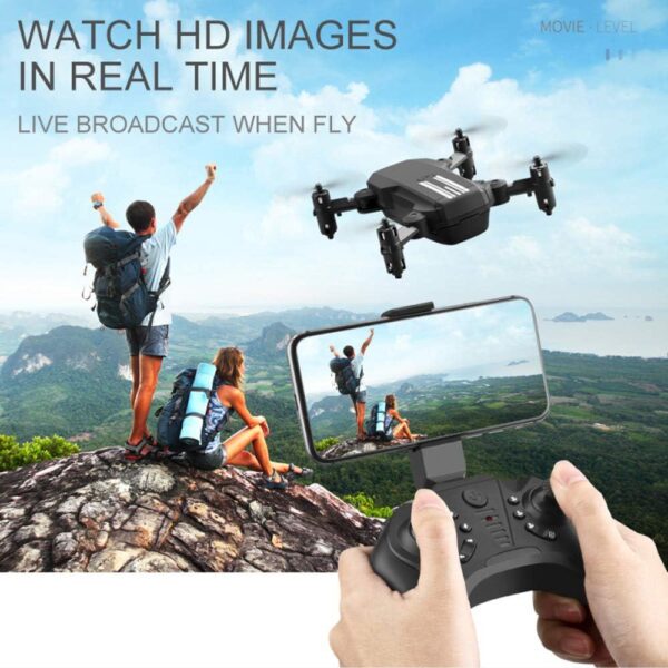 GoolRC LS-MIN Mini Drone: 1080P Camera, 360° Flip, Gesture Control, 3 Batteries, Carry Bag - Image 5