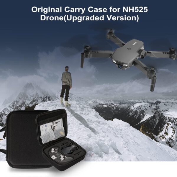 NEHEME Carry Case/Bag for NH525 UPGRADED VERSION/NH525 PLUS Drone, Portable Carrying Travel Box - Image 4