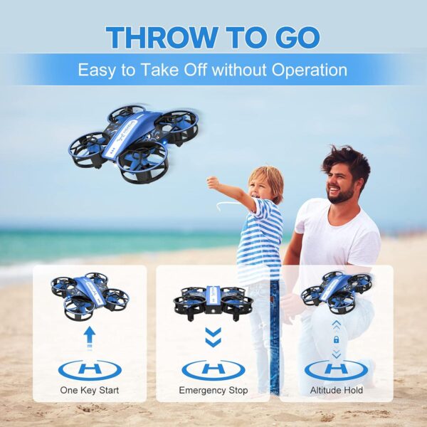 NEHEME NH330: Mini Drone for Kids & Beginners - Auto Hover, Headless Mode, Easy to Fly - Image 3